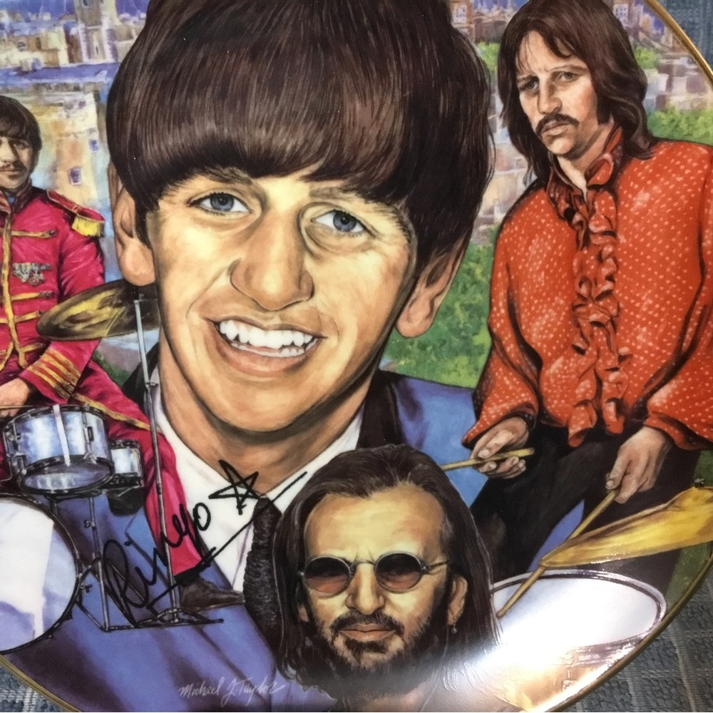 Ringo Starr Plate - Picture 5 of 6